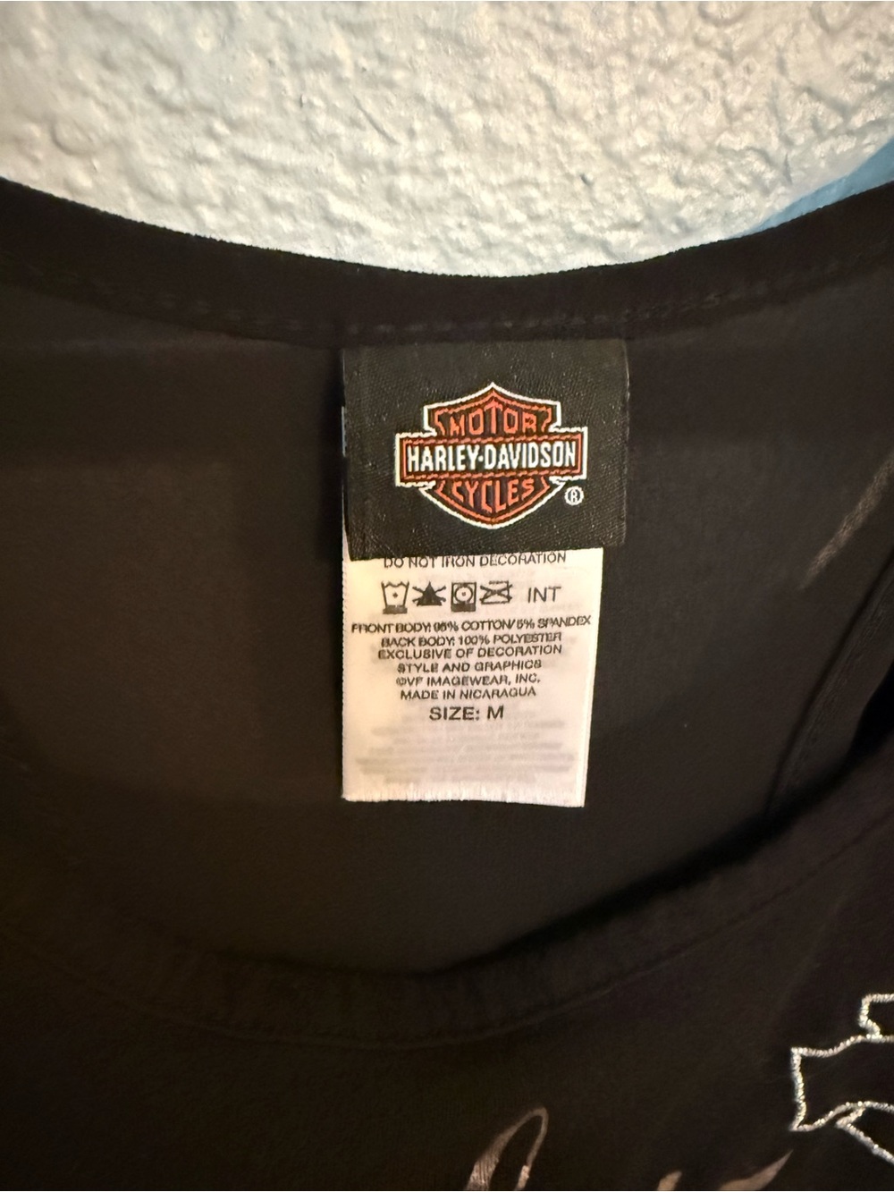 Harley Davidson Black Tank Top - M - Picture 5 of 5